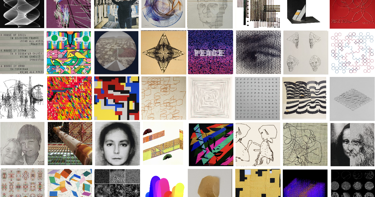 Ragnar Digital | Collection of Historical Computer Art and Digital Art
