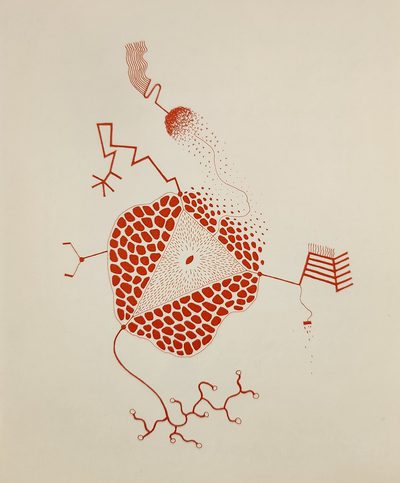 1976 Christmas Card - Homo Jollilaw · Roman Verostko · 1976 · Ephemera