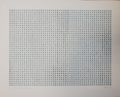 2000 improvisations S16 · Roman Verostko · 2000 · Plotter Drawing