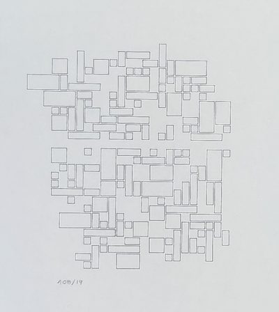 20251119 190001 · Robert Mallary · 1975 · Plotter Drawing