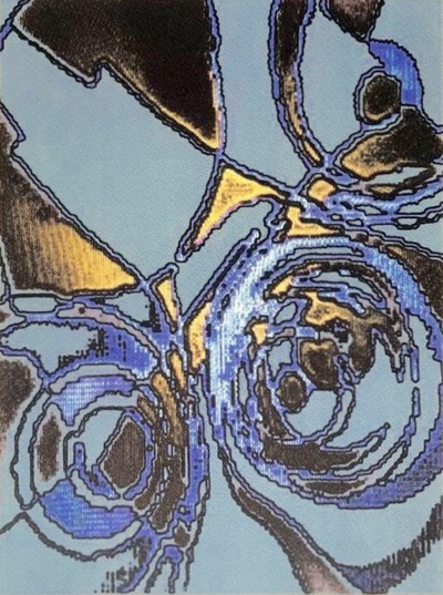 62-CM-24-MY-1975 Digital Moment in Color · Vilko Žiljak · 1975 · Print