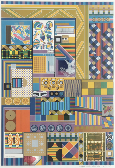 7 Pyramide in form einer achtel skugel · Eduardo Paolozzi · 1967 · Print