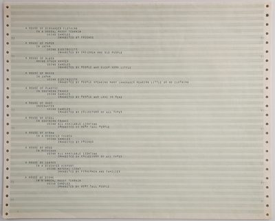 Alison Knowles / James Tenney · 1967 · Prose/Poetry (Computer-Generated)