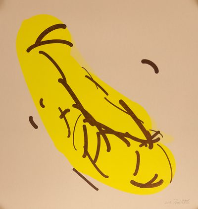 Banana Trial Proof · Tom White · 2022 · Print