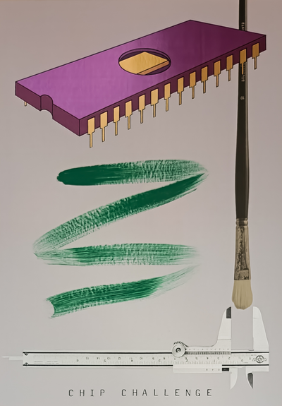 Chip Challenge · Sture Johannesson · 1981 · Print