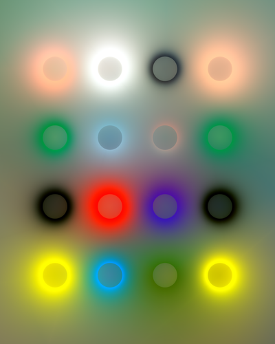 Circle Grid Glow · Zach Lieberman · 2022 · NFT/Digital
