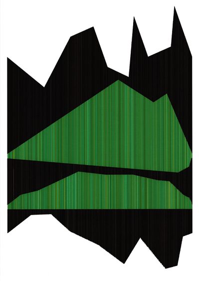 Composition 94 · Marcel Schwittlick · 2024 · Plotter Drawing