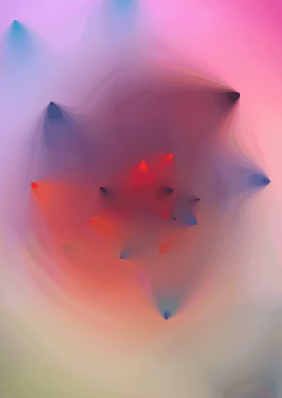 Cone Gradient Study 32 3 · Zach Lieberman · 2023 · NFT/Digital