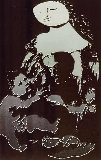 Devil Series 3 · Lillian Feldman Schwartz · 1988 · Print