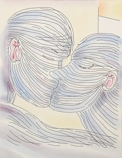Ear Ache · Barbara Nessim · 1989 · Print (Digital)