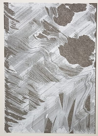 Fingertip no. 8 · Shojiro Nakaoka · 2024 · Plotter Drawing