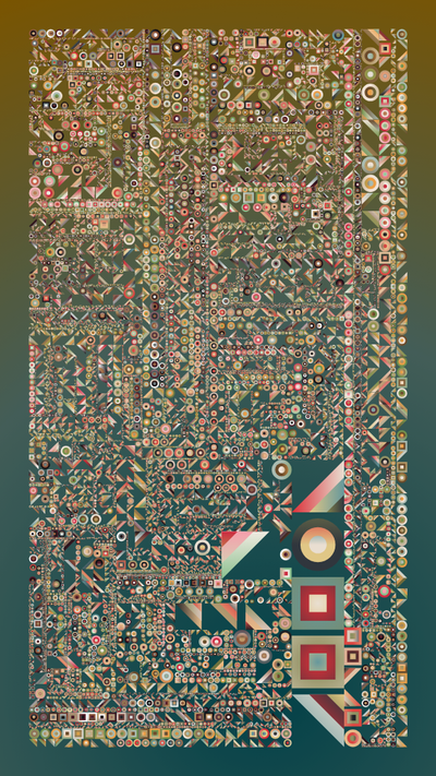 Flows of Pattern 42 · Shunsuke Takawo · 2024 · NFT/Digital