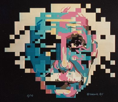 Genius · David Udovic · 1985 · Print