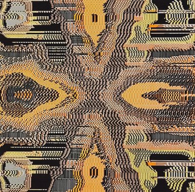 Glance 12 · Marc Maurer · 2024 · Plotter Drawing