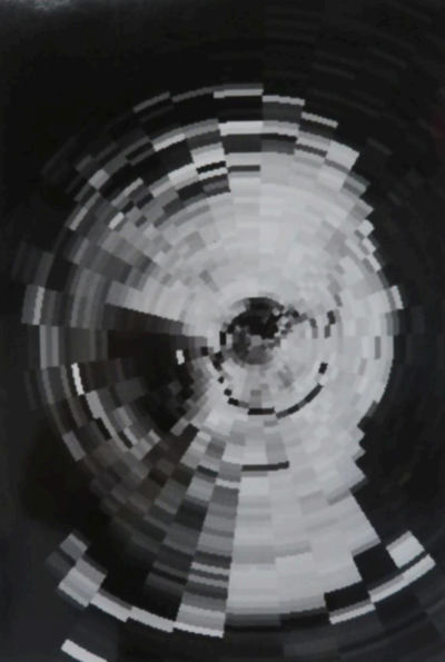 Homage to Hockney · Lillian Feldman Schwartz · 1988 · Print