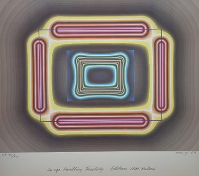 Image Handling Facility Edition IBM Malino · Sture Johannesson · 1989 · Print