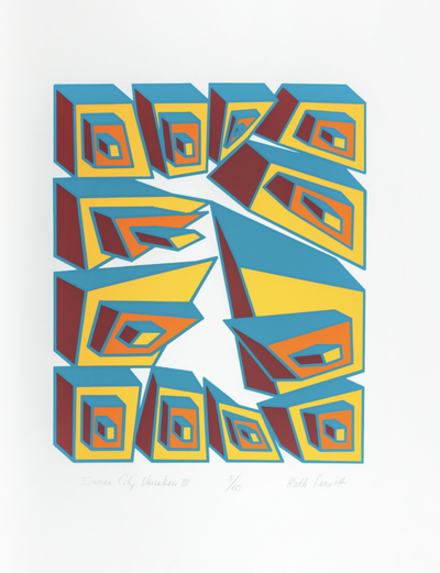 Inner City Variation III · Ruth Leavitt · 1975 · Print