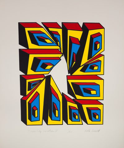 Inner City Variation II · Ruth Leavitt · 1975 · Print