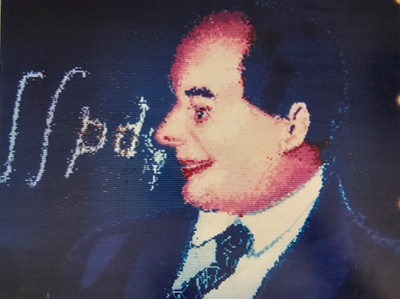 Johnny Von Neuman · George Stibitz · 1988 · Photocopy