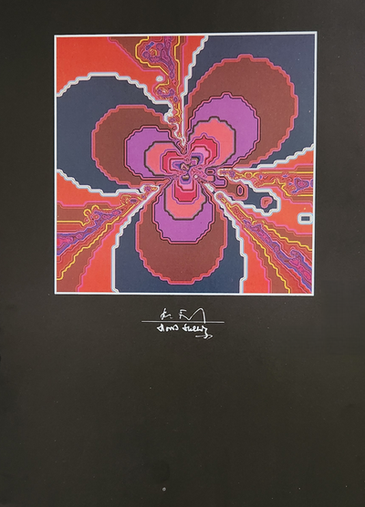 Kleeblatt Dibias W. · Herbert W. Franke · 1985 · Print