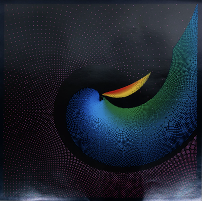 Komet W. · Herbert W. Franke · 1985 · Print