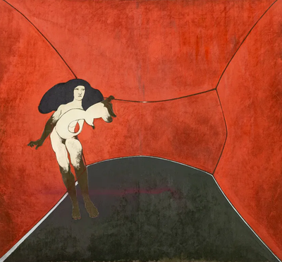 Latin Girls · Enrique Castro-Cid · 1979 · Painting