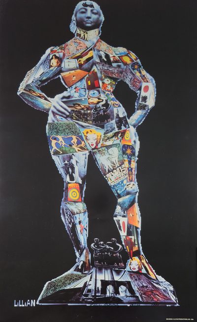 MOMA poster 1985 · Lillian Feldman Schwartz · 1985 · Print
