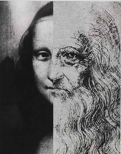 Mona Leo · Lillian Feldman Schwartz · 1988 · Print