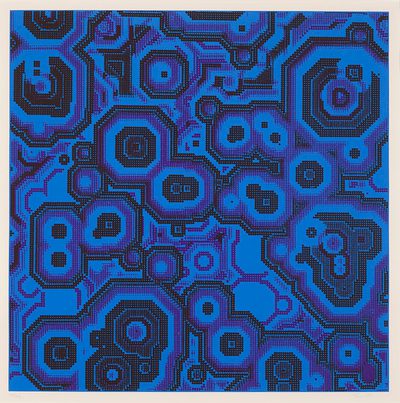 Octagons · Ken Knowlton · 1973 · Print
