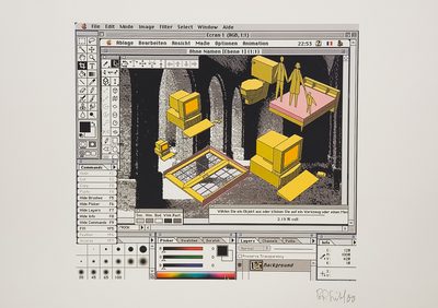 Offset 2000 · Brian Reffen Smith · 2000 · Print