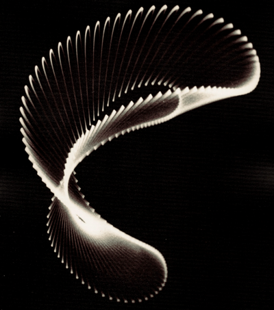 Oscillion 18 · Ben Francis Laposky · 1953 · Oscilloscope/Light Photo