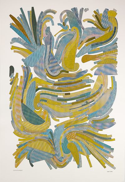 PLOT 20240122090830 · Paul Rickards · 2024 · Plotter Drawing
