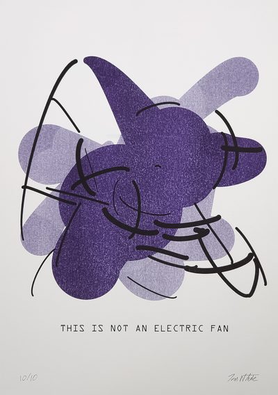 Perception Engines - Electric Fan · Tom White · 2018 · Print