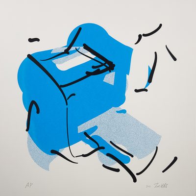 Perception Engines - Printer · Tom White · 2018 · Print