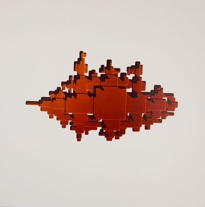 Plastik 2 Sculpture 2 · Georg Nees · 1970 · Print