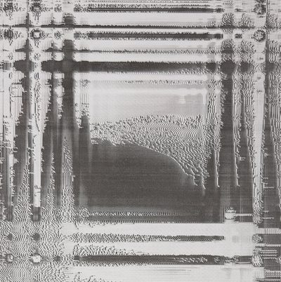 Plotter work RE 03 · Marc Maurer · 2023 · Plotter Drawing