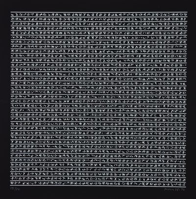 Print 8 · Manfred Mohr · 1976 · Print