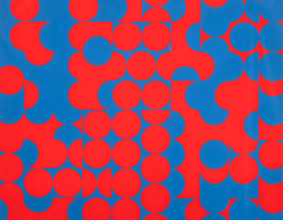 Red-Blue Structure Zdene%CC%8Ck Sy%CC%81kora · Zdeněk Sýkora · 1967 · Print