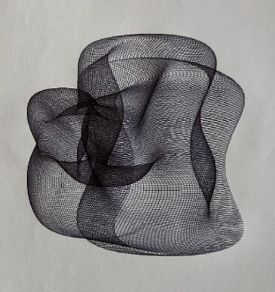 Rotmo 2 · Tomislav Mikulic · 1973 · Plotter Drawing