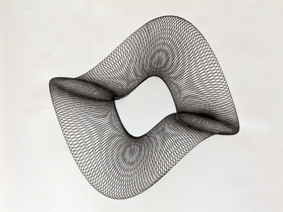 Roto Morph 360 · Tomislav Mikulic · 1973 · Plotter Drawing