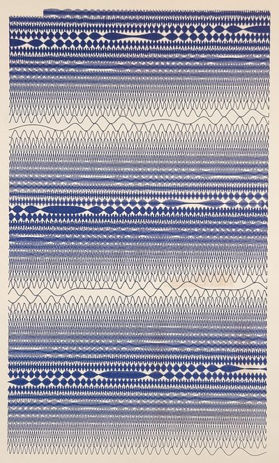 Sinusoi%CC%88de 19811982 section sin1 81 1 · Pierre Braun · 1981 · Plotter Drawing