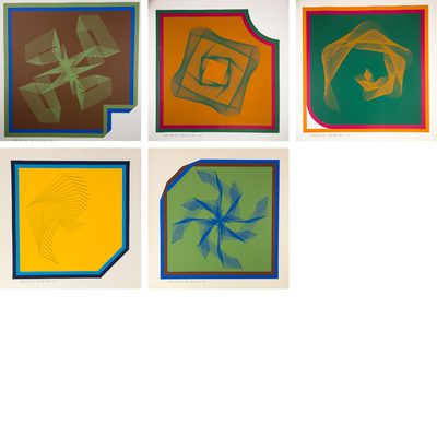 Square-Groupins-4 · Hans Köhler · 1973 · Print