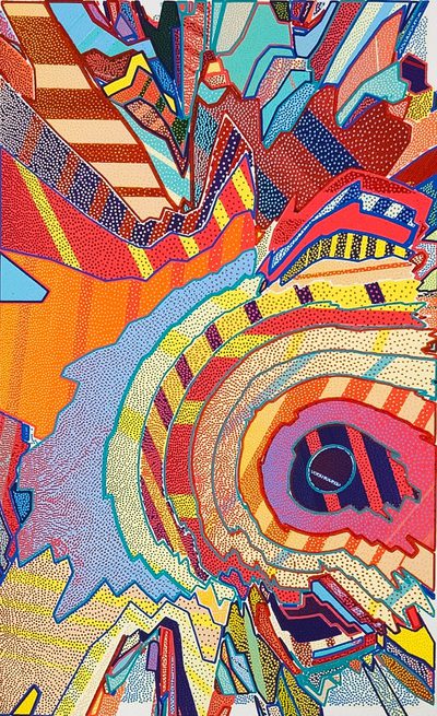 Stella Nova 6 · Julien Espagnon · 2023 · Plotter Drawing