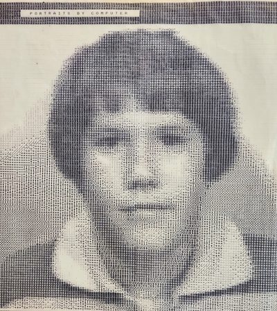 Steven Micro-Works 6800-based Computer-Portrait System · Unknown · 1977 · Print (Dot Matrix)