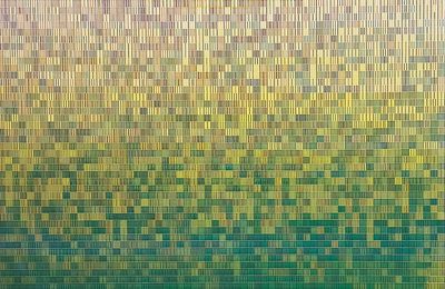 Sunset on The Prairie Kro%CC%88hnert · Daniela Kröhnert · 2020 · Plotter Drawing