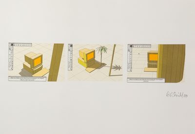 Three Computers · Brian Reffen Smith · 2000 · Print