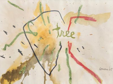 Tree · Roman Verostko · 1967 · Painting