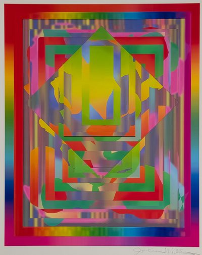 Untitled %E2%80%93 Geometric Study with Shield F. · John F. Miller · 2004 · Print (Digital)
