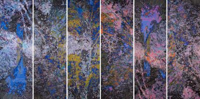 Untitled - Blue Olive Green and Purple F. · John F. Miller · 2006 · Print (Digital)