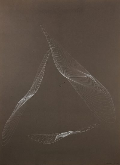 Untitled 1 · Konrad Michel · 1975 (circa) · Plotter Drawing